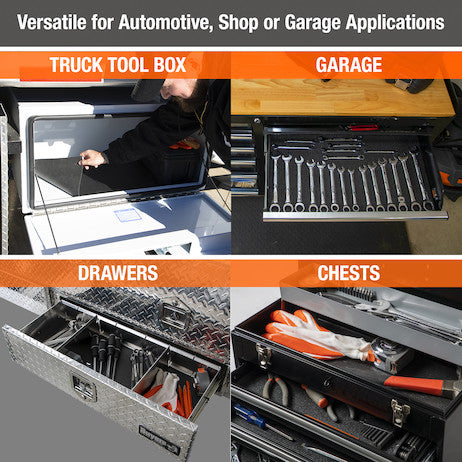 HEAVY-DUTY UNIVERSAL TOOLBOX AND SHELF LINER