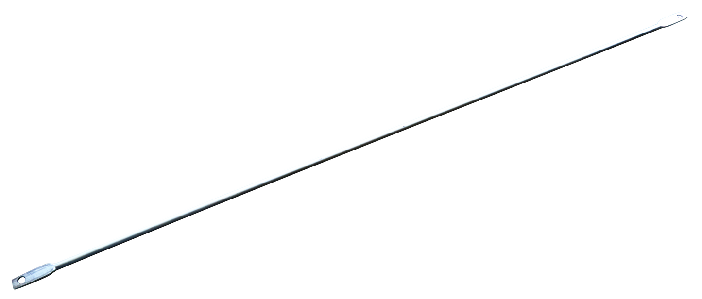 36" DOUBLE STAMPED DOOR ROD