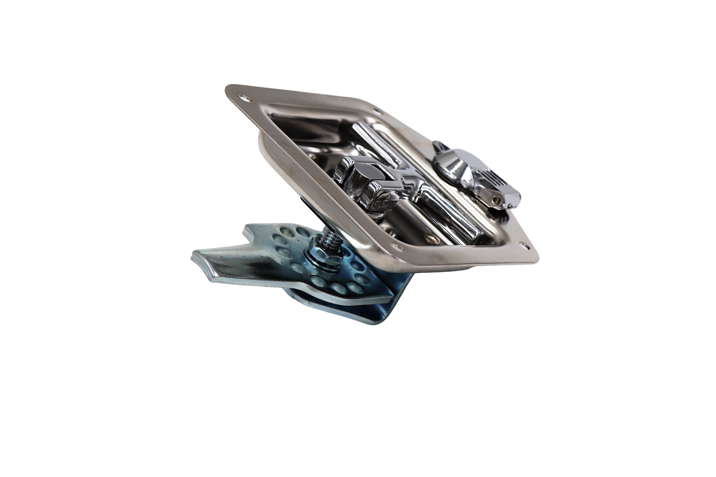 Door Handle Universal Latch with Lock and Key