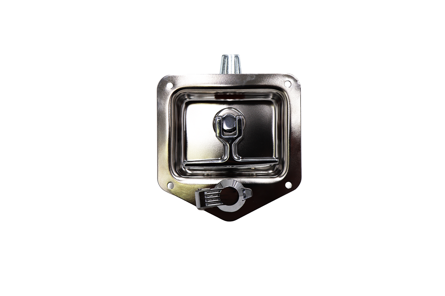 Door Handle Universal Latch with Lock and Key