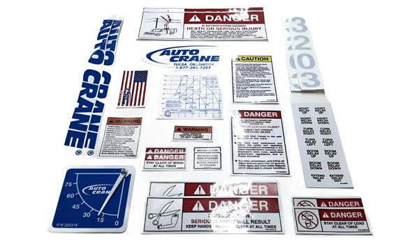 AUTO CRANE DECAL KIT 3203PRX
