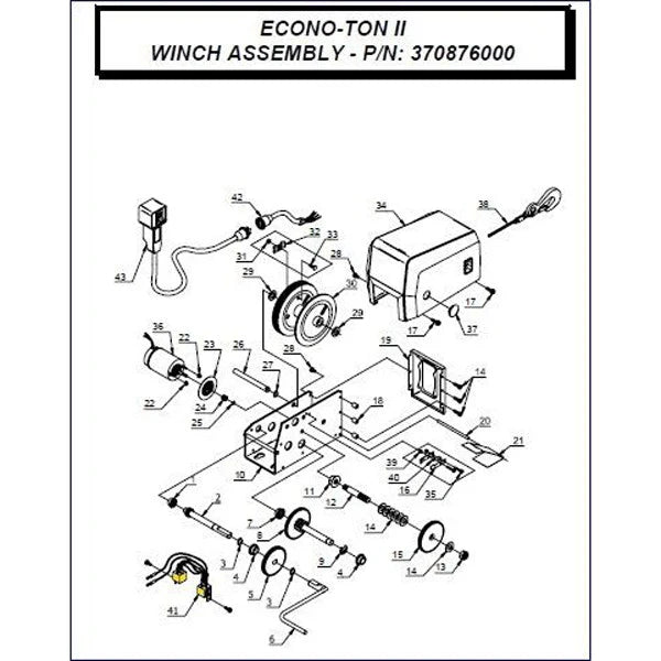 AUTO CRANE POWER RELAY 80/60 AMPS
