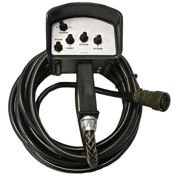 AUTO CRANE PENDANT, 8 FUNCTION, ON-OFF, NON-PROP, 11-PIN-1/4 TURN PLUG # 680179000