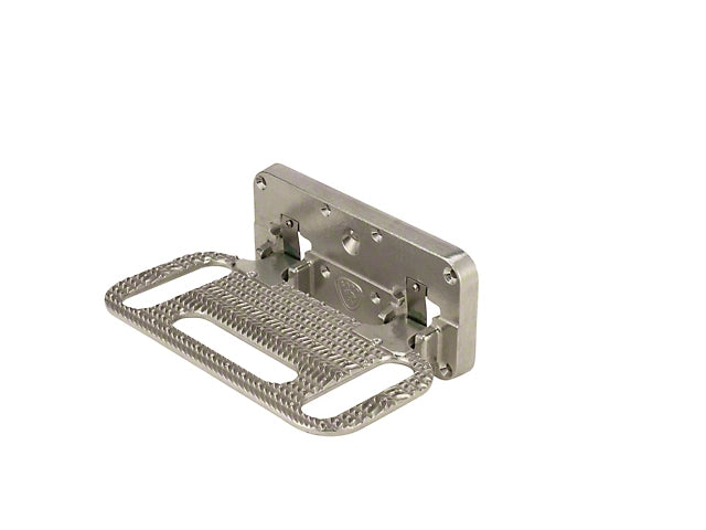 Carr Flat Mount HD Mega Step; Polished
