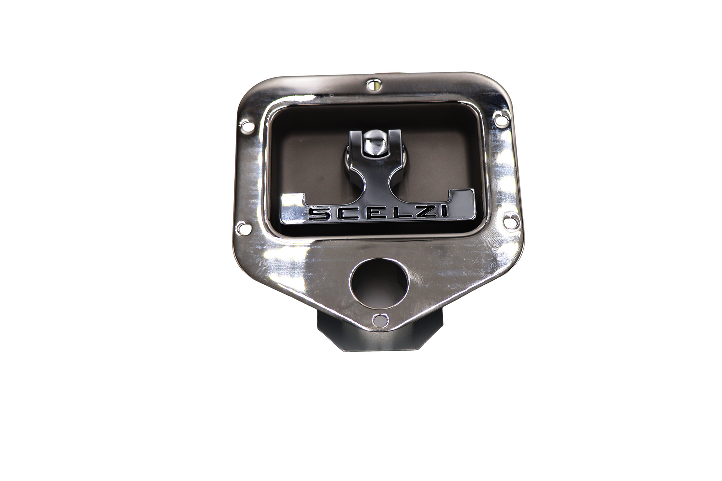 Door Handle W/ Logo Rivet