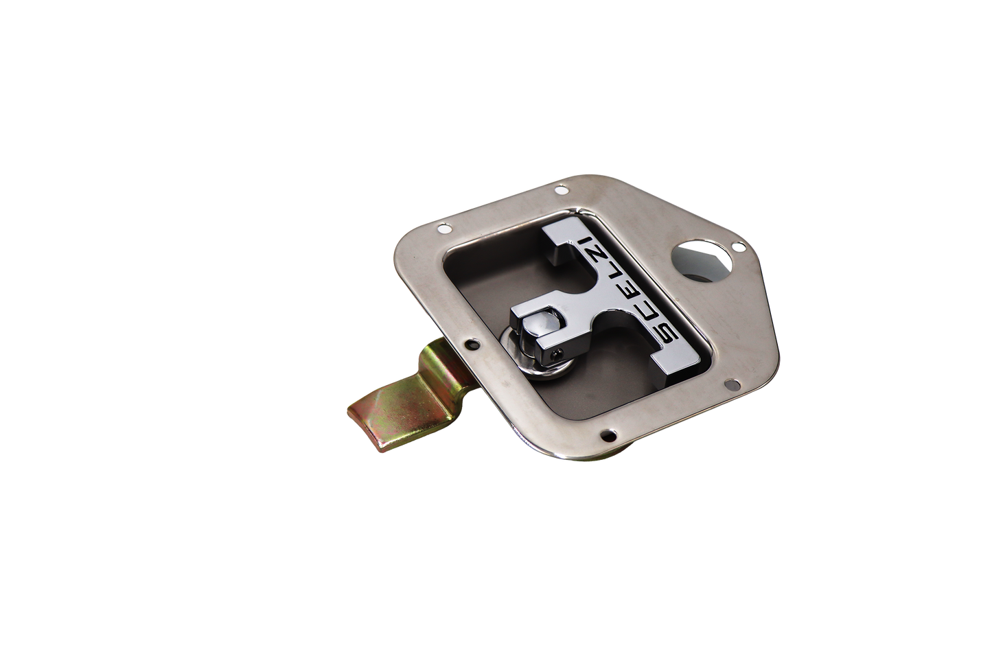 Door Handle W/ Logo Rivet