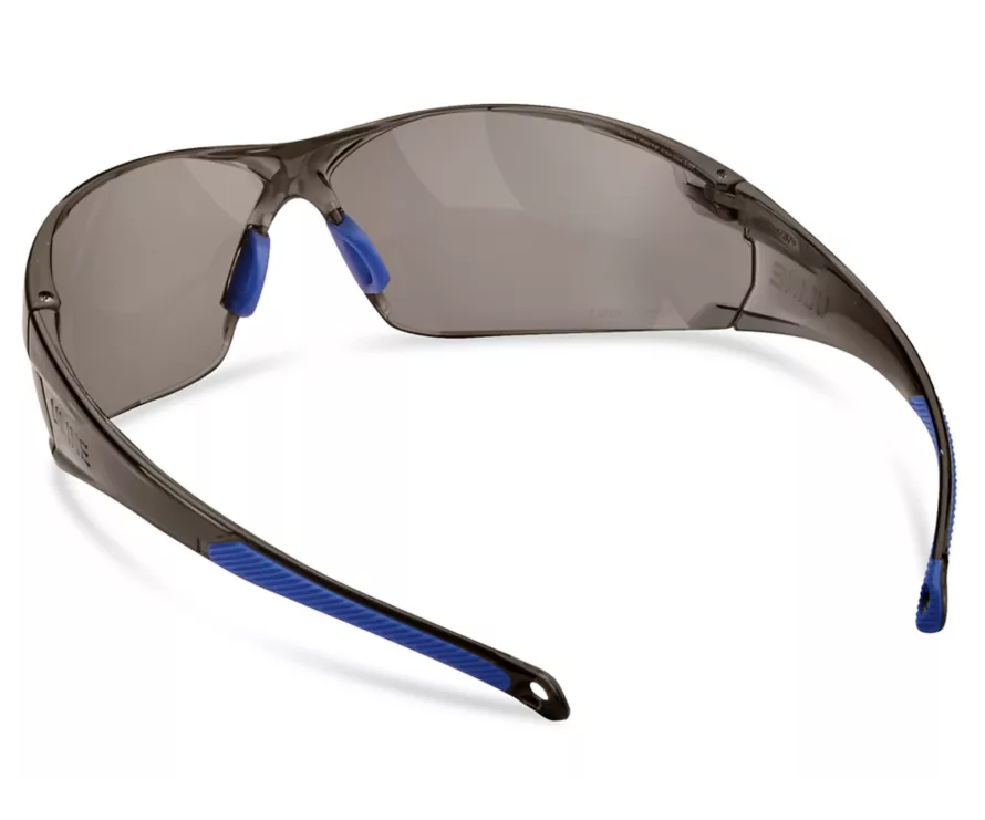 Safety Glasses Deluxe Ice Wraparounds - Smoke