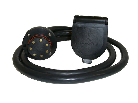 Trailer Side Plug with 4' Cable