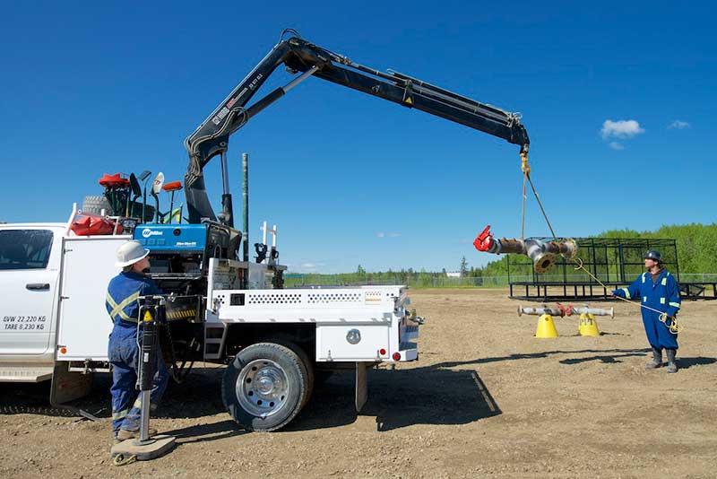 HIAB XS 077 Knuckle Boom Crane