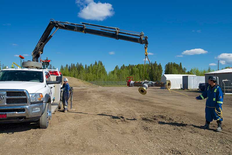 HIAB XS 077 Knuckle Boom Crane