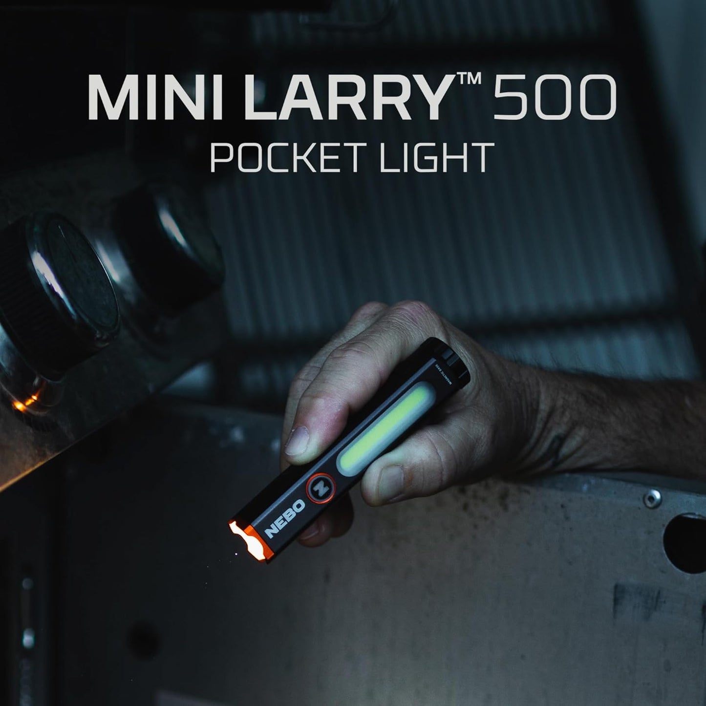 NEBO Mini Larry 500 COMPACT SIZE..POWERFUL LIGHT