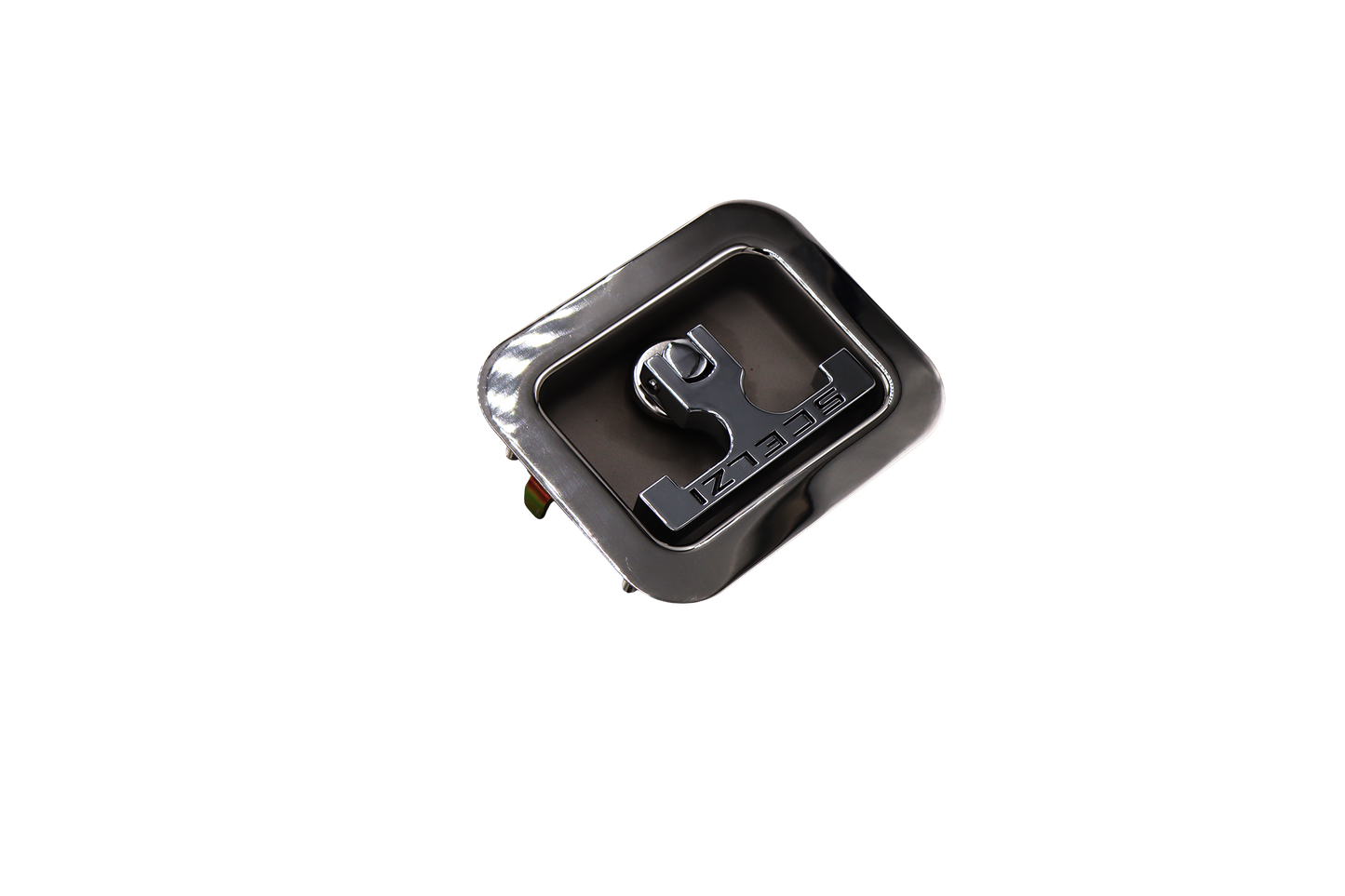 Door Handle Open Top W/ Logo Studded