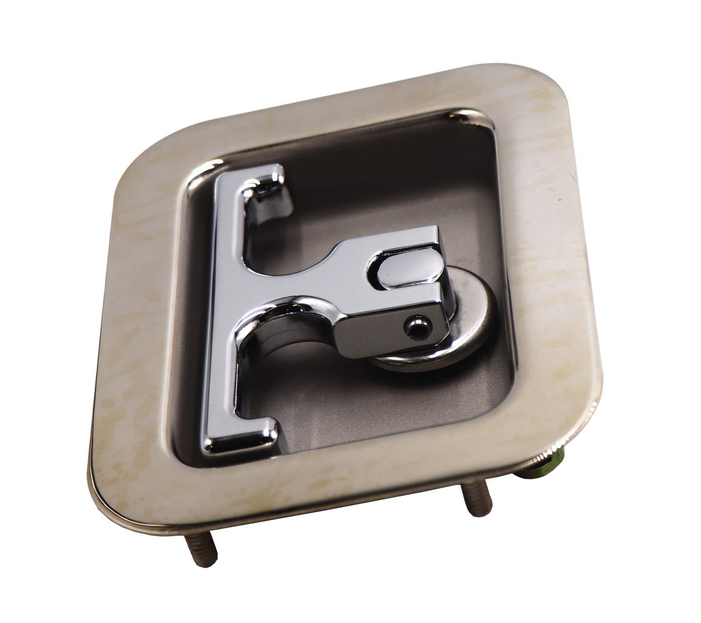 DOOR OPEN TOP DOOR LATCH CHROME W/ STUD NO LOGO