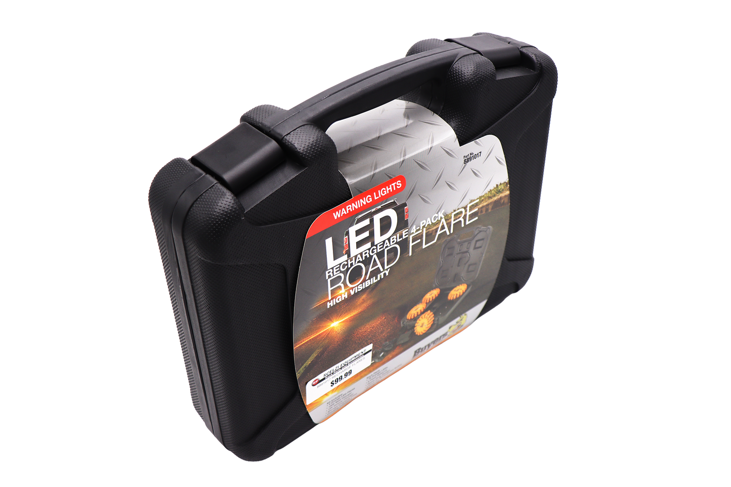 4 INCH RECHARGEABLE LED ROAD STROBE/FLARES