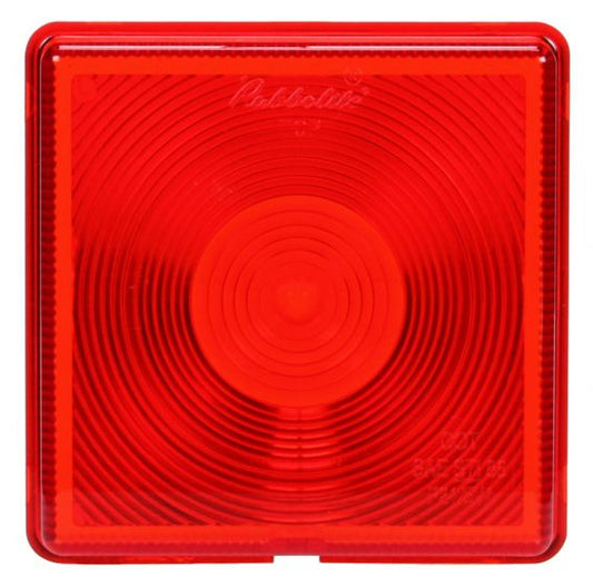 4" SQUARE RED DIRECTION LENS