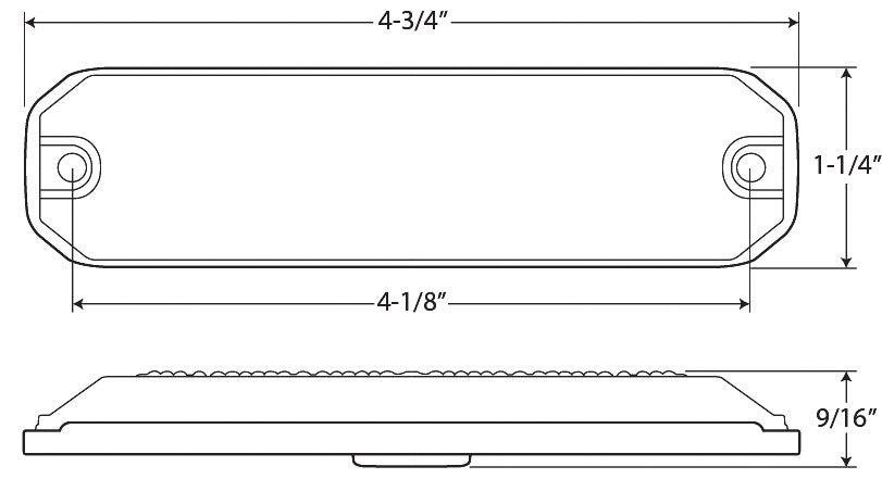 DUAL COLOR YELLOW/WHITE MARKER LIGHT