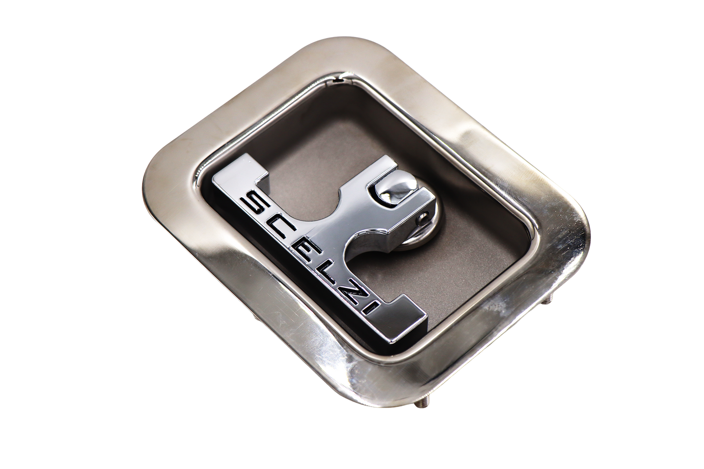 Door Handle Studded With Logo