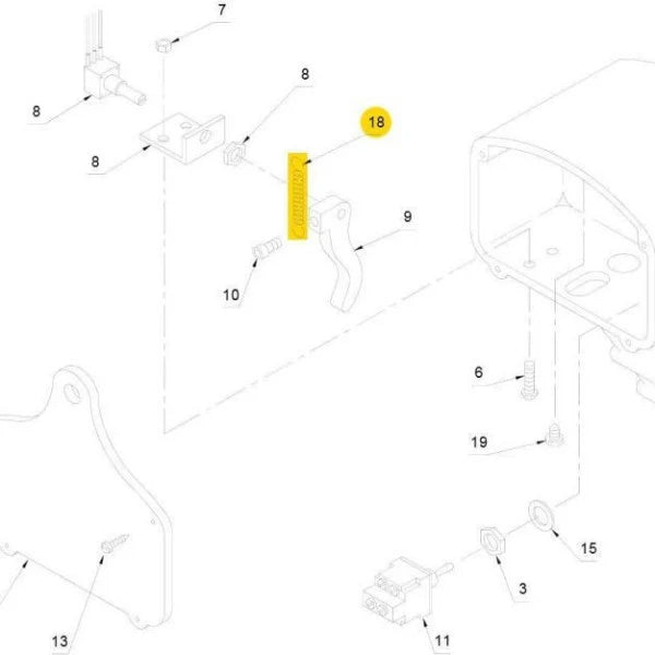 Auto Return Trigger SPRING,TRIGGER RETURN – Scelzi Equipment Truck Parts Store