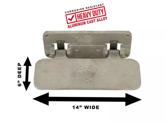 Carr Flat Mount Mega Step; Mechanical Matte