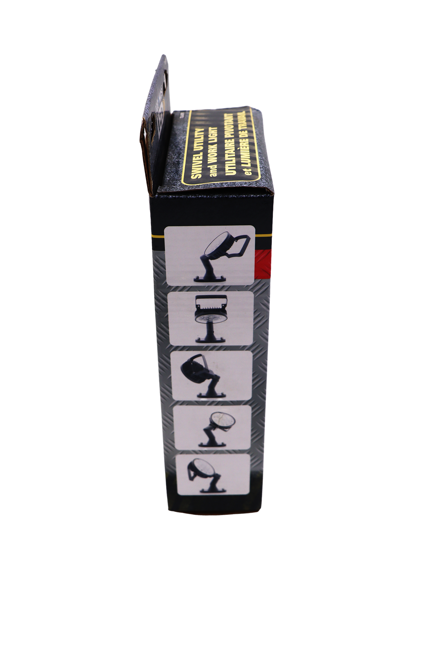 ADJUSTABLE LED WORK LIGHT WITH HANDLE FLOOD BEAM 12-24V
