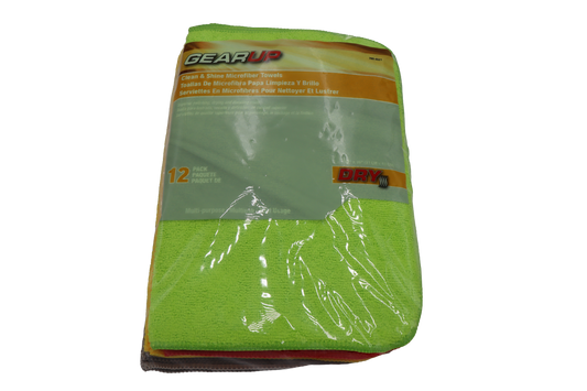 MICROFIBER TOWELS 12PK