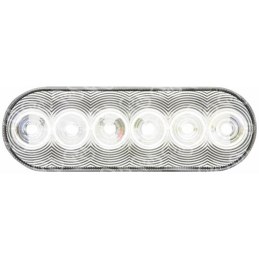 6" Oval LED Clear Light