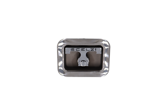 Door Handle Open Top W/ Logo Studded