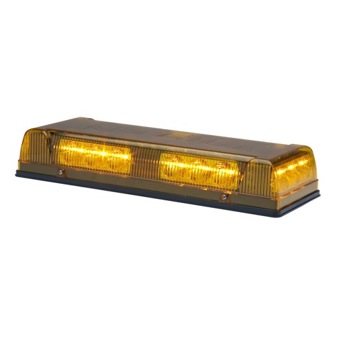 Whelen Engineering Responder LP Mini Lightbar - 12 Volt, Permanent Mount, Amber, Model# R1LPPA