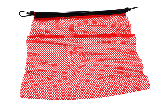 RED BUNGEE FLAG 18"