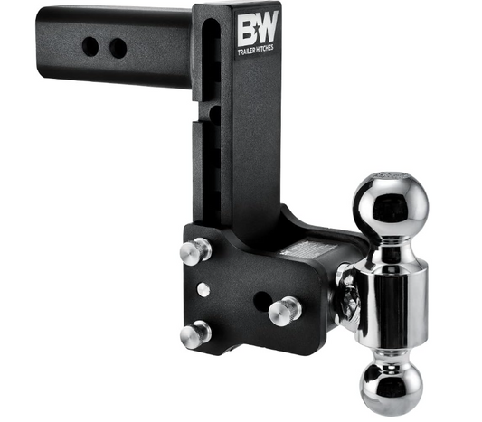 B&W Tow & Stow 2-Ball - 2.5" Hitch - 7" Drop